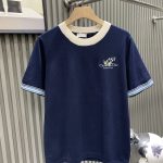 Dior Short Sleeves Red Cotton Spring Early