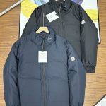 Moncler Coat Black Duck Down Simple And Elegant Sophistication Winter