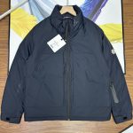 Moncler Coat Black Duck Down Simple And Elegant Sophistication Winter