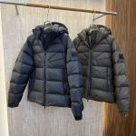 Fendi Down Jacket Red Silk Duck Winter