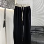 Margiela Trousers Red Fleece