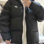 Nike Down Jacket Red Duck Polyester Fiber High Cost Performance Autumn Winter And Three-Proof Fabric