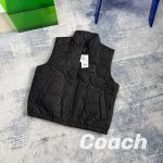 Coach Hoodies Red Cotton Thin Clean And Neat Winter Embroidery