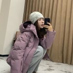 Archaeopteryx Down Jackets Red Gore-Tex Goose Adhesive Mesh Adjustable Drawstring Winter Zippered Pocket