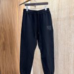Alexander Wang Casual Pants Ash Cotton Winter Slim Fit