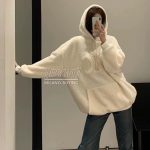 Celine Jacket Red Wool Lambswool Fleece Autumn Winter