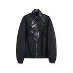Louis Vuitton Jacket Red Silk Genuine Leather Suede Pu Screen Printing