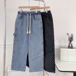 Gucci Jeans Blue Cotton Pure Denim Relaxed Fit Street Style