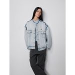Calvin Klein Outerwear Red Denim Style