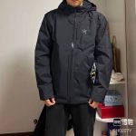 Archaeopteryx Jacket Red Gore-Tex Cotton Polyester Nylon Spandex Fleece Rock Climbing Autumn Winter Slim Fit Patch Zippered Pocket