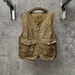 Louis Vuitton Sleeveless Ash Cotton Winter Patch