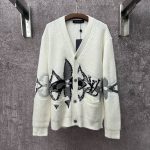 Louis Vuitton Knitwear Wool Contrasting Stitching