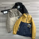 Archaeopteryx Down Jackets Yellow Gore-Tex Duck Mesh Patch Three-Color Patchwork