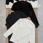 Nike Long-Sleeved Shirts Black Cotton Combed Down Fleece Sophistication Autumn Winter And Crisp Silhouette Embroidery