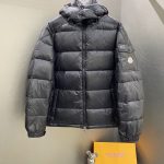 Monk Down Jacket White Goose Nylon Fabric