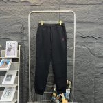 Ralph Lauren Sweatpants Red Fleece Spring Summer