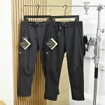 Archaeopteryx Pants Red Fleece Adjustable Drawstring Winter