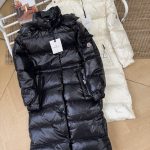 Moncler Down Jacket Black Feather Goose Summer Winter
