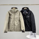 Archaeopteryx Down Jacket Red Duck Nylon Mesh Fabric