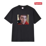 Supreme Short-Sleeved Shirts Red Cotton Combed