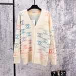 Chanel Sweater Red Plush Winter
