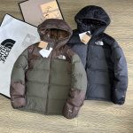 The North Face Long-Sleeved Shirts Green Gore-Tex Down Winter