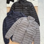 Archaeopteryx Down Jacket Red Smooth To The Touch Daily Commute High-End Quality Autumn Winter Slim Fit Zippered Pocket