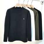 Ralph Lauren Hoodie Red Nylon Spandex Velvet Material Selection Embroidery