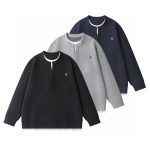 Ralph Lauren Long-Sleeved Shirt Red Cotton Nylon Spandex Embroidery