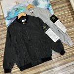 Stone Island Outerwear Red Clean Lines Simple Style Spring Autumn Patch