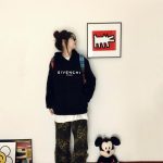 Givenchy Hoodie Red Cotton Pure Fleece Ribbed Fabric Winter
