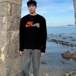 Nike Hoodies Red Cotton Fleece Winter