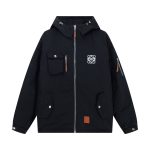 Loewe Coat Red Cotton