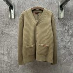 Gucci Cardigan Red Wool Autumn Early