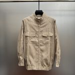 Miu Outerwear Red Cotton Rayon Jacquard