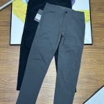 Archaeopteryx Trousers Red Softshell Fabric Fleece Outdoor Winter Abrasion-Resistant Slim Fit Patch