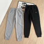 Under Armour Long Pants Red Cotton Combed Fleece All-Day Comfort Autumn Winter And Even Stitching