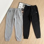 Adidas Long Pants Black Cotton Combed Fleece All-Day Comfort Autumn Winter And Even Stitching