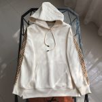 Burberry Hoodie Red Cotton Pure