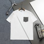 Dior Short-Sleeved T-Shirt Black Cotton Pure Patch