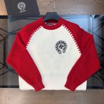 Chrome Hearts Sweater Red Cashmere