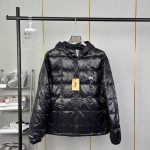 Stussy Down Jacket Red Duck Nylon Fabric Winter Hidden Pocket