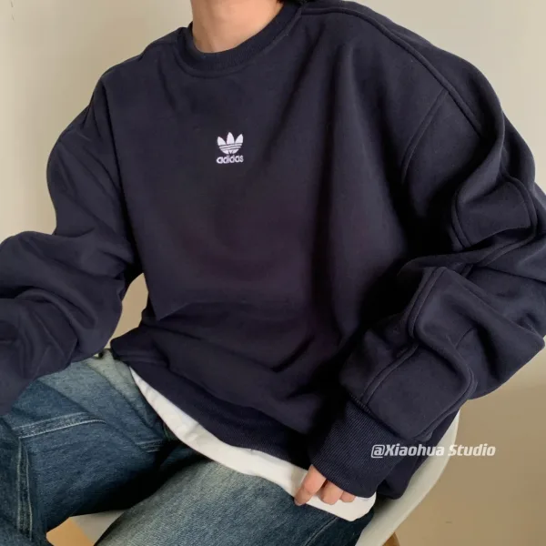Adidas Jacket Red Spring Autumn Embroidery
