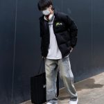 Nike Cotton-Padded Coat Green Cotton Down Winter