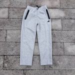 Nike Trousers Red Fleece Lightweight And Comfortable To Wear Adjustable Waistband Zippered Pocket