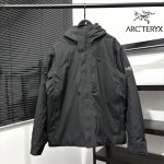 Archaeopteryx Coat Red Cotton Down Microfiber Winter Embroidery