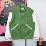 Dior Outerwear Green Nylon Cowhide Suitable For All Body Types Autumn Winter And