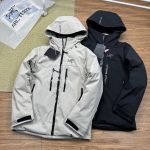 Archaeopteryx Jacket Red Gore-Tex Windstopper Cotton Down Polyester Nylon Plain Weave Running Simple Design Urban Commuting