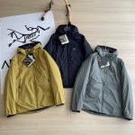 Archaeopteryx Outerwear Red Cotton Silk Down Fleece Water-Repellent Fabric Outdoor Windproof Autumn Winter And