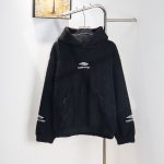 Balenciaga Long-Sleeved Shirt Red Wool Lambswool Exquisite Workmanship
